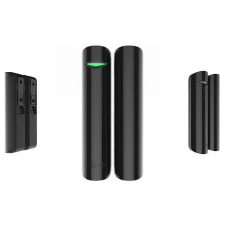 Détecteur d'ouverture magnétique sans fil avec détection de choc et de vibration Ajax DoorProtect Plus Jeweller noir thumbnail 3