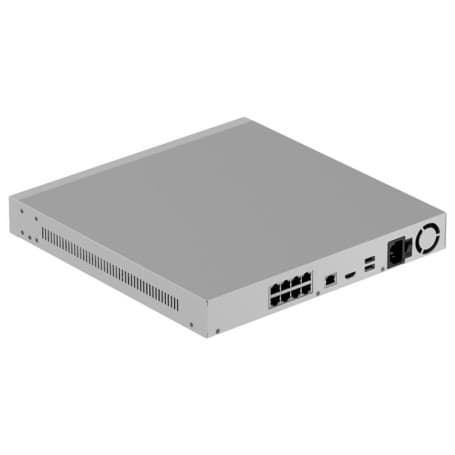 NVR PoE 4K Ajax NVR H2D8PAC (8-ch) White 8 ports PoE 160W thumbnail 2