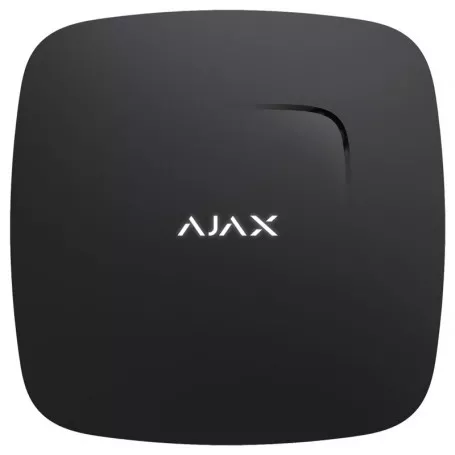 Détecteur d'incendie sans fil noir avec capteur de chaleur de fumée de CO Ajax FireProtect 2 RB (Heat/Smoke/CO)