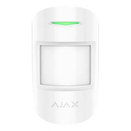 Détecteur de mouvement sans fil haute immunité animaux Ajax MotionProtect Plus Jeweller blanc pour alarme Ajax