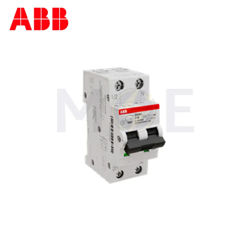 Disjoncteur Différentiel ABB DS201 C16 A 30mA 1P+N RCBO