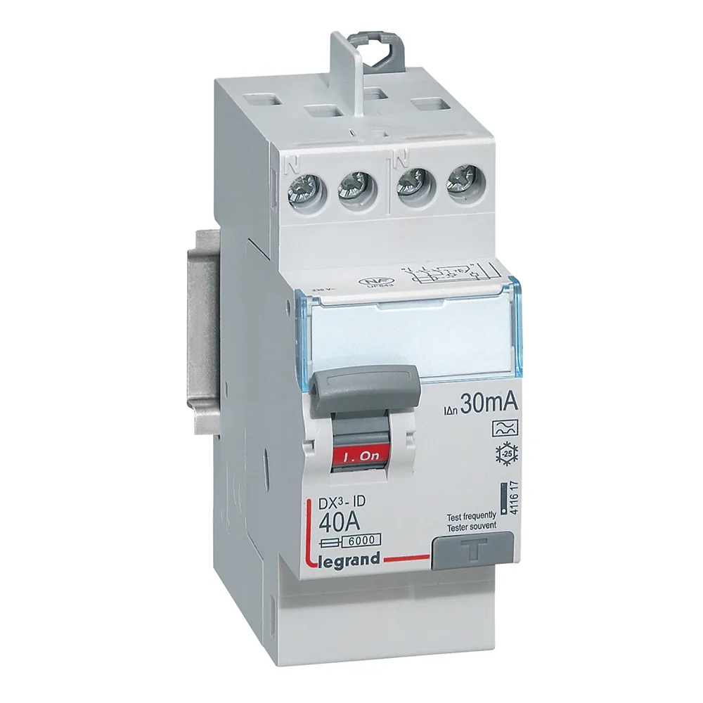 Disjoncteur Différentiel Legrand DX³ 40A 30mA Type A