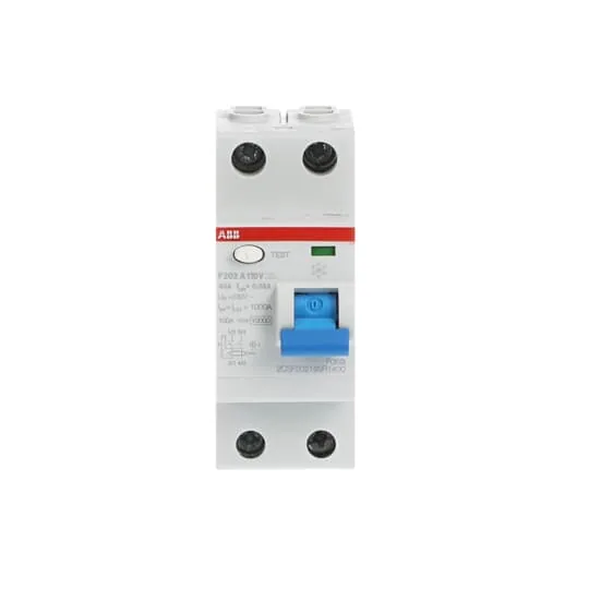 Interrupteur Différentiel ABB F202 AC 40A 30mA 2P