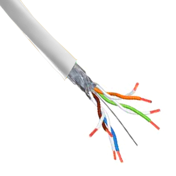 Câble F-UTP Cat6A LSZH 500 MHz Touret 500m General Cable