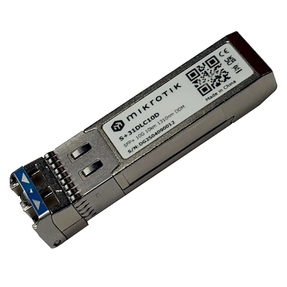 Module SFP+ MikroTik S+31DLC10D 10G Monomode 10 km
