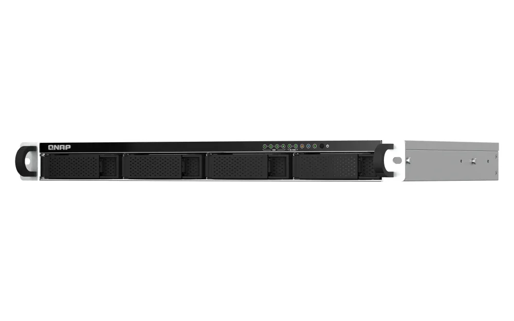 NAS QNAP TS-464eU 4 baies rackable 1U Intel Celeron N5095 4 Go