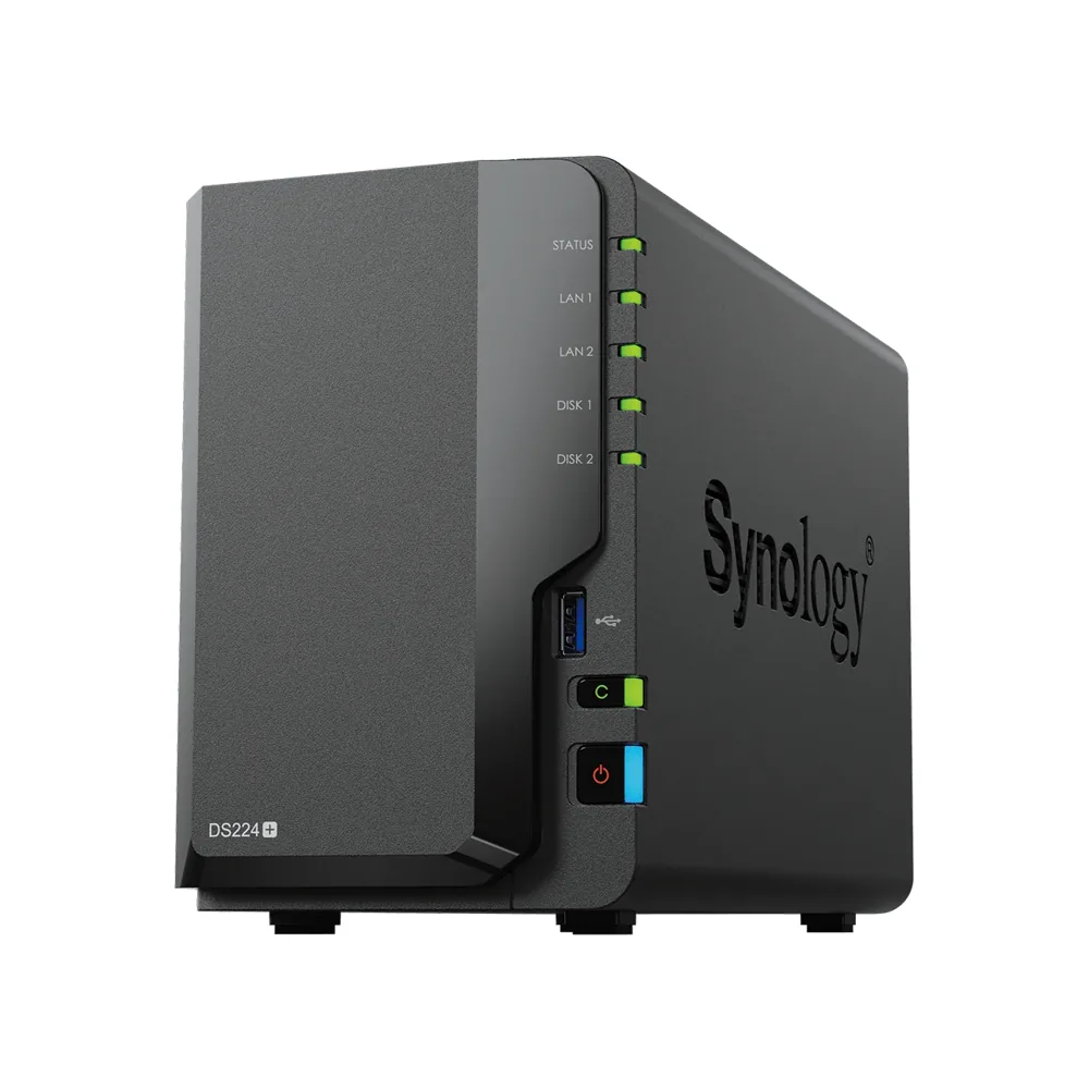 NAS Synology DS224+ 2 baies Intel Celeron J4125 2 Go