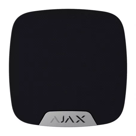 Sirène intérieure sans fil noire 100 décibels Ajax HomeSiren Jeweller pour alarme Ajax thumbnail 2