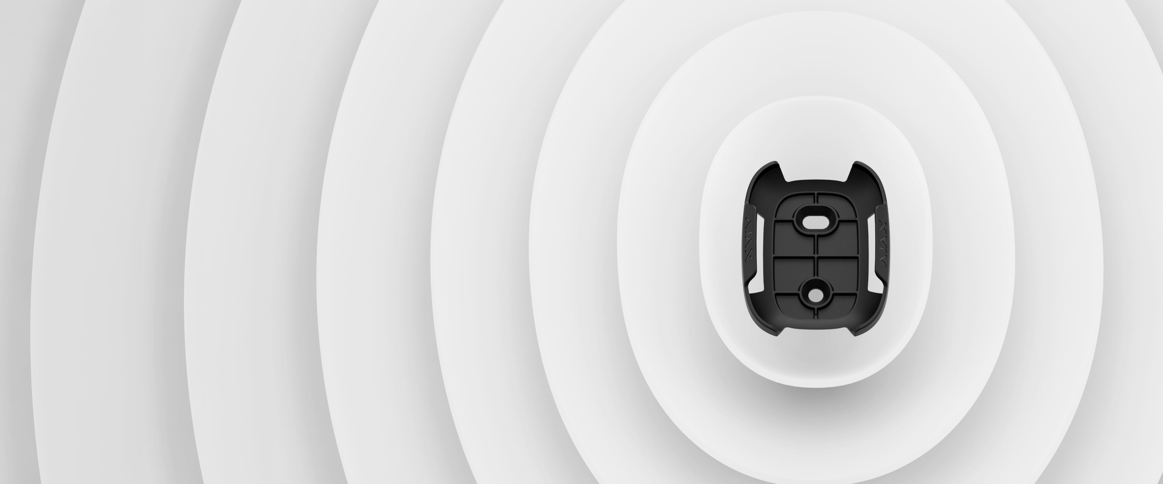 Support de fixation blanc pour boutons d'urgence Ajax Holder pour Button/DoubleButton