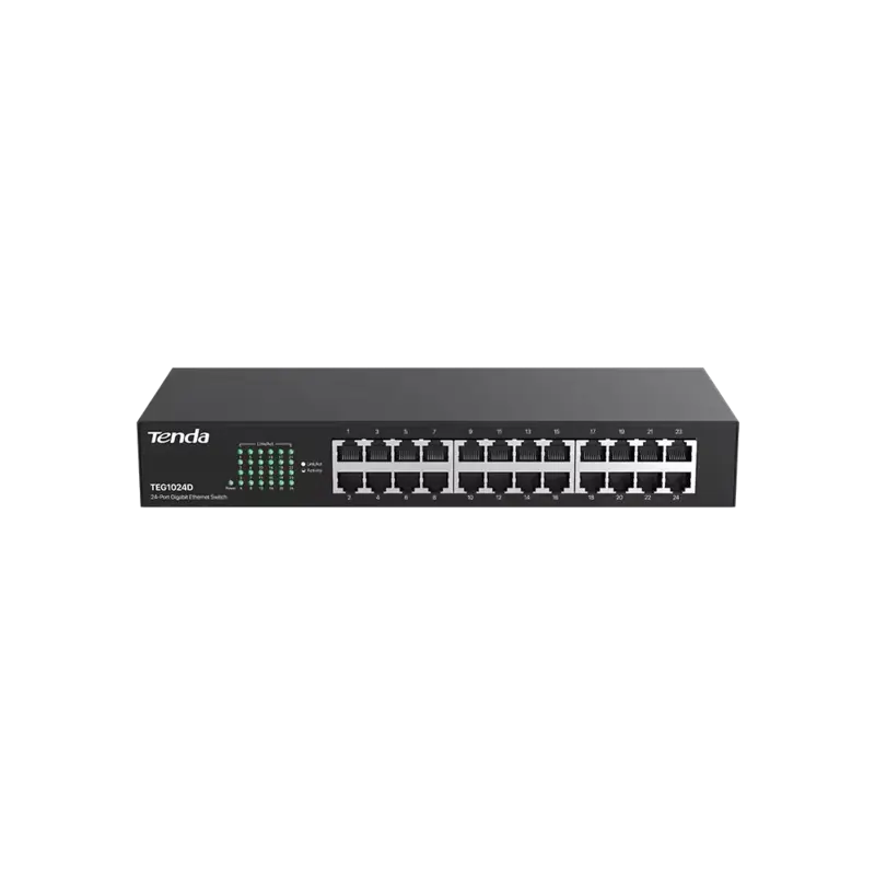 Switch Tenda 24 Port Gigabit TEG1024D 48GBPS thumbnail 2