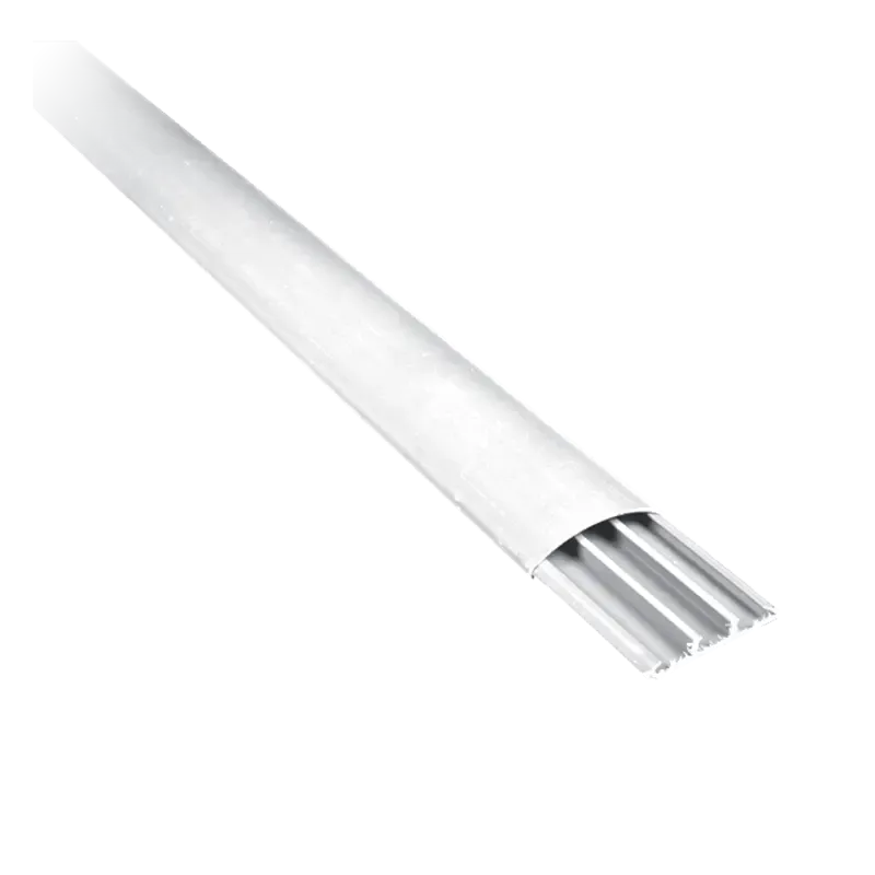 50x12 PVC OVERFLOOR TRUNKING GREY Bar 2m