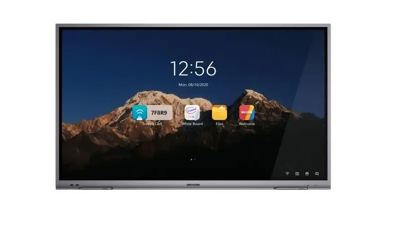 HIKVISION DS-D5B86RB/A Écran interactif pour Education 86', 4K, Android 8, tactile infrarouge - Wi-Fi - 2x Haut Parleur 16W