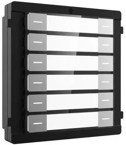 Module porte-nom Hikvision DS-KD-K12 · 12 boutons d'appel Noir