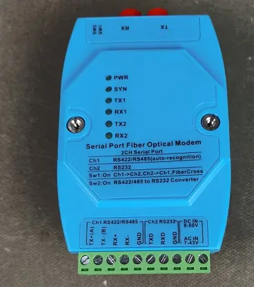 TS‐RS232DR‐40AD  2- Channels Serial Port Fiber Transmission thumbnail 3